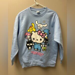 Hello Kitty Women’s Oversized Graphic Crewneck